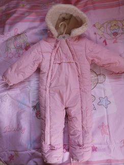 Комбинезон зимний, на 6-9 мес