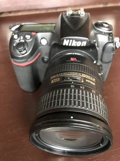 Зеркальный фотоаппарат Nikon D300, с объективом ni