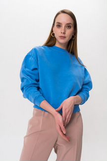 Хлопковый синий джемпер Levi’s новый