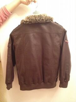 Куртка коричневая весна осень