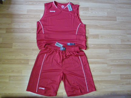 Баскетбольная Форма Spalding Red США US 2XL Tall