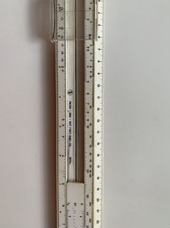 Линейка логарифмическая 1979г