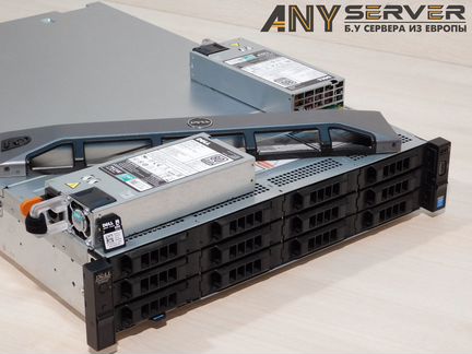 Сервер Dell R730XD LFF 2x E5-2620v3 256Gb H730