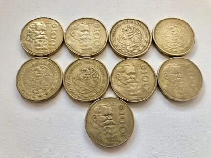 Продаю мексиканские монеты