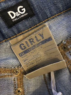Джинсы D&G