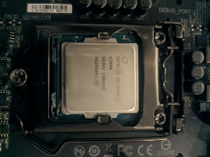 Процессор Intel Celeron G3900