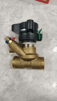 Клапан балансировочный ручной латунь MVT ду 20 ру2