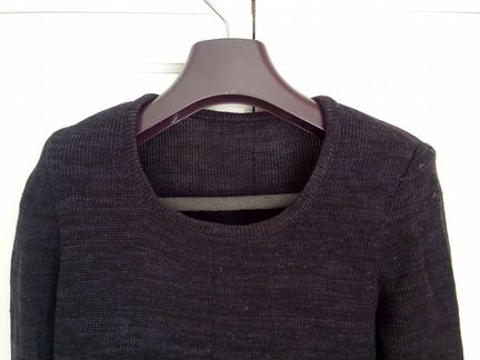 Вязаное платье, 46 разм. (100 лён)