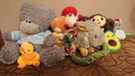 Мягкие игрушки в хорошем состоянии