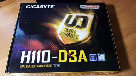 Материнская плата gigabyte ga-h110-d3a