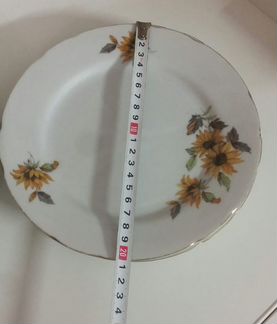 Сервиз столовый подсолнухи