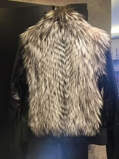 Куртка - жилет с чернобуркой 48р