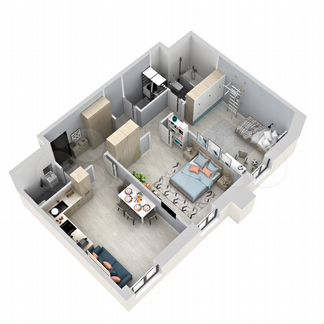 3-к квартира, 77.1 м², 18/21 эт.