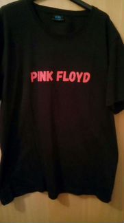 Футболка с логотипом pink floyd