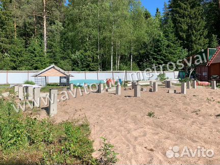 Фундамент на забивных железобетонных сваях 25 штук