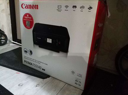 Новое цветное мфу Canon pixma TS5140 принтер, скан