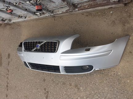 Передний бампер вольво s40/v50.бампер вольво s40 2