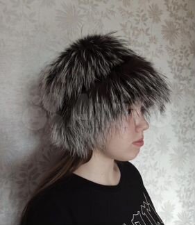 Шапка новая чернобурка