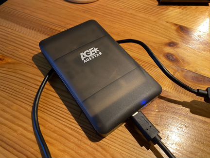 Корпус HDD SSD agestar 31ubcp3C USB-C 3.1