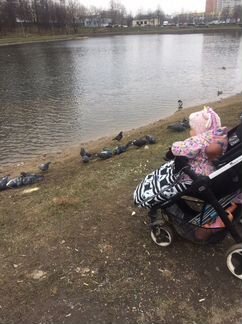 Конверт и варежки для коляски