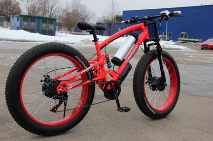 Электровелосипед полноприводный 1500W