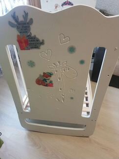 Детская краватка+ матрац