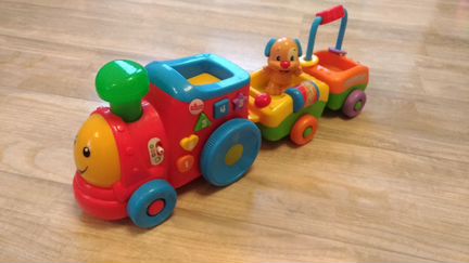 Паровоз детский развивающий