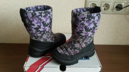 Продаю зимние сапоги Куома для девочки 27и 28 р-р