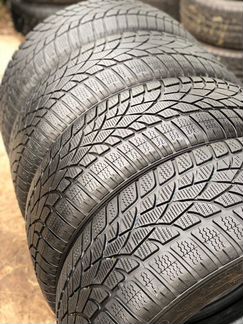 Зимние,шины245 45 19,Dunlop,WinterSport3D.102в.RFT
