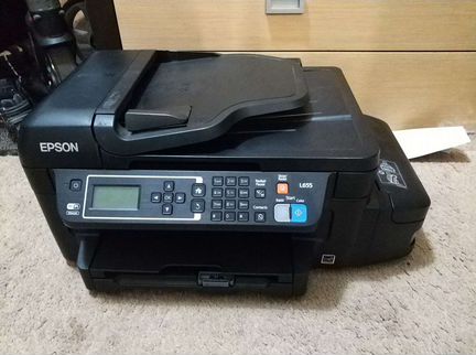 Мфу epson L655, цветной принтер, сканер, копир