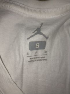 Футболка белая AIR Jordan, размер S/M