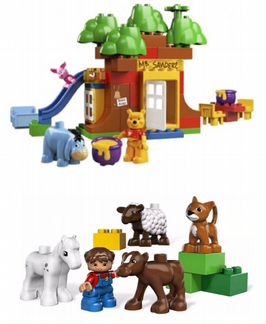 Lego duplo Конструктор 5947 Дом Винни Пуха
