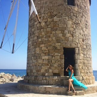 Платье элегантное в пол