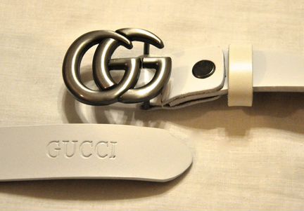 Женский ремень / Gucci / новый (белый)