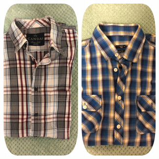 Рубашки мужские, размер М