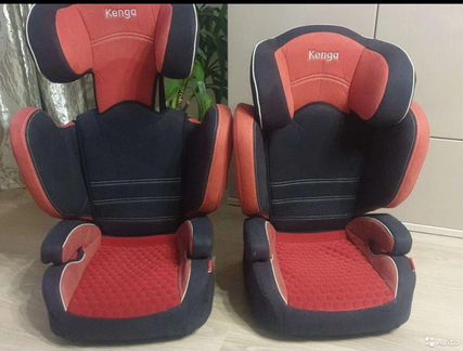 Два автокресла Кенга Isofix (15-36кг)