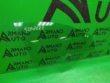 Стекло двери переднее правое Renault Sandero 2