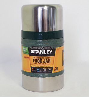 Термос для еды Stanley Classic 0.5L Vacuum Food Jar Hammertone Green