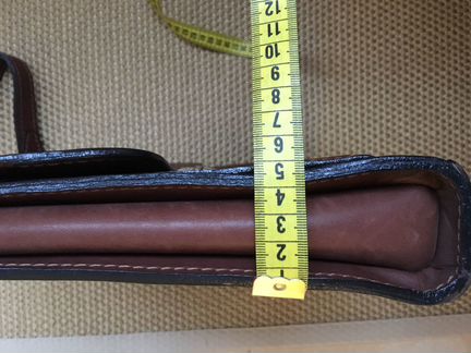 Кожаный портфель ручной работы