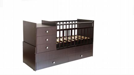 Кровать детская Фея-1000 венге