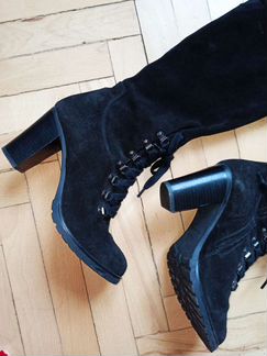 Сапоги Geox на устойчивом каблуке