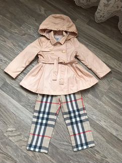 Тренч Armani/Брюки Burberry Оригинал