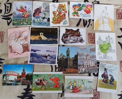 Наборы открыток для посткроссинга