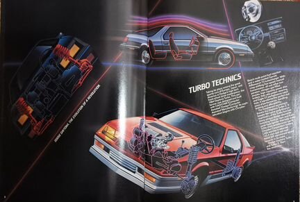 Dodge 1984 буклет