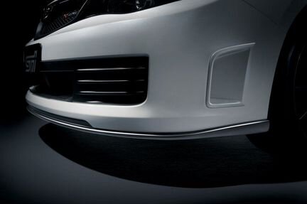 Накладка бампера, губа передняя Subaru Impreza Wrx
