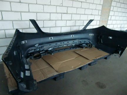 Бампер задний Mercedes W222 AMG S-class
