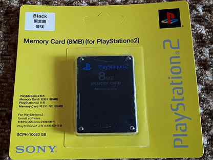 Карта памяти ps2 16mb