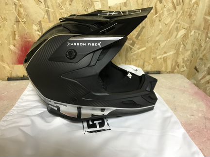 Шлем 509 carbon fiber division silver