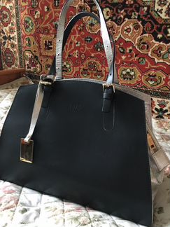 Сумка кожаная греческая