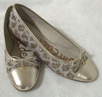 Туфли Sam Edelman, золото 38 размер